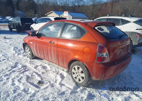 2011 Hyundai Accent Gs z USA, uszkodzony, nr VIN KMHCM3AC0BU186691